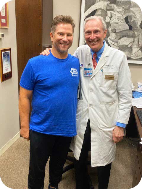 Dr. Paul Stelzer with Ross Procedure Patient